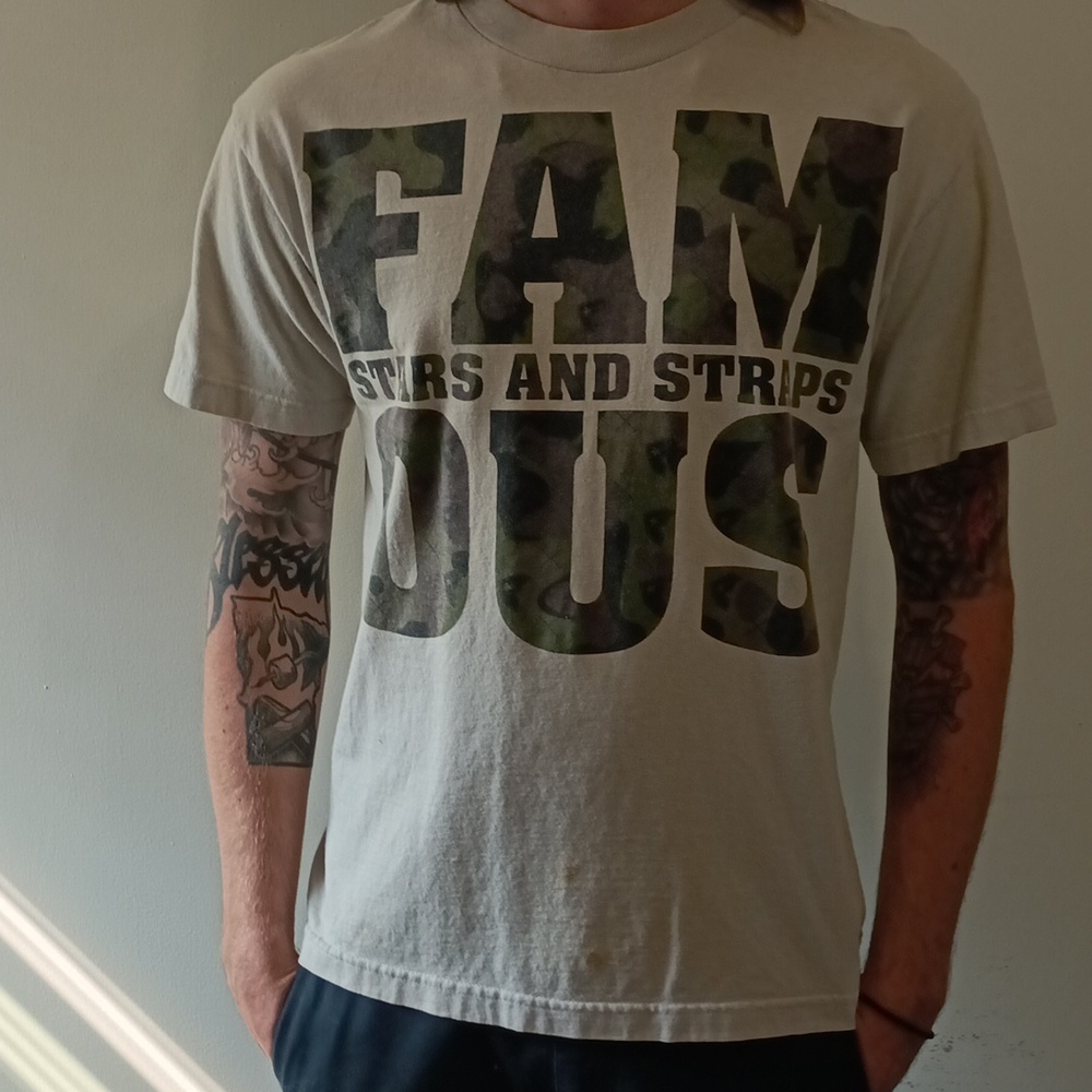 Men's Famous stars and straps tee